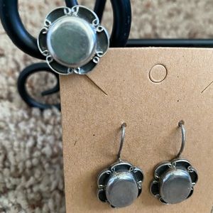 Matching Earrings and Ring